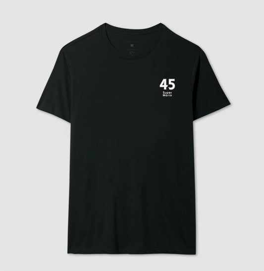Camiseta ’Super Mário 45’’ - Balotelli - Masculino / Preta / P