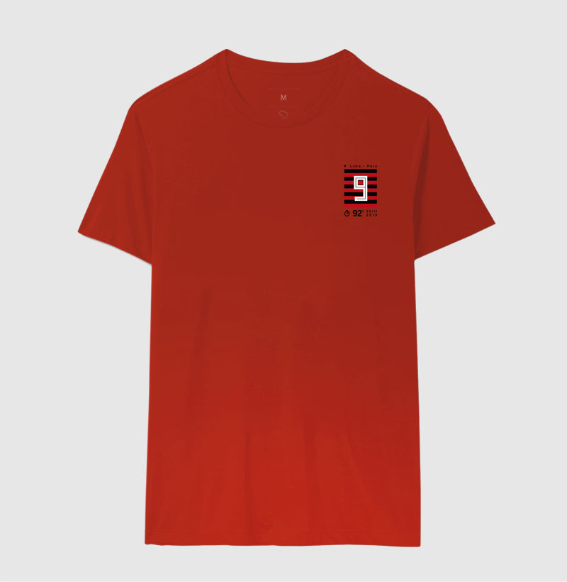 Camiseta Gol do Gabigol em 2019 - Masculino / Vermelho / P - Camiseta
