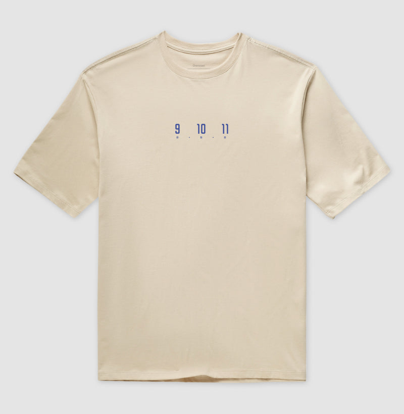 Camiseta Trio RRR - Ronaldo Ronaldinho e Rivaldo (Oversized) - Unissex / Areia / P - Camiseta