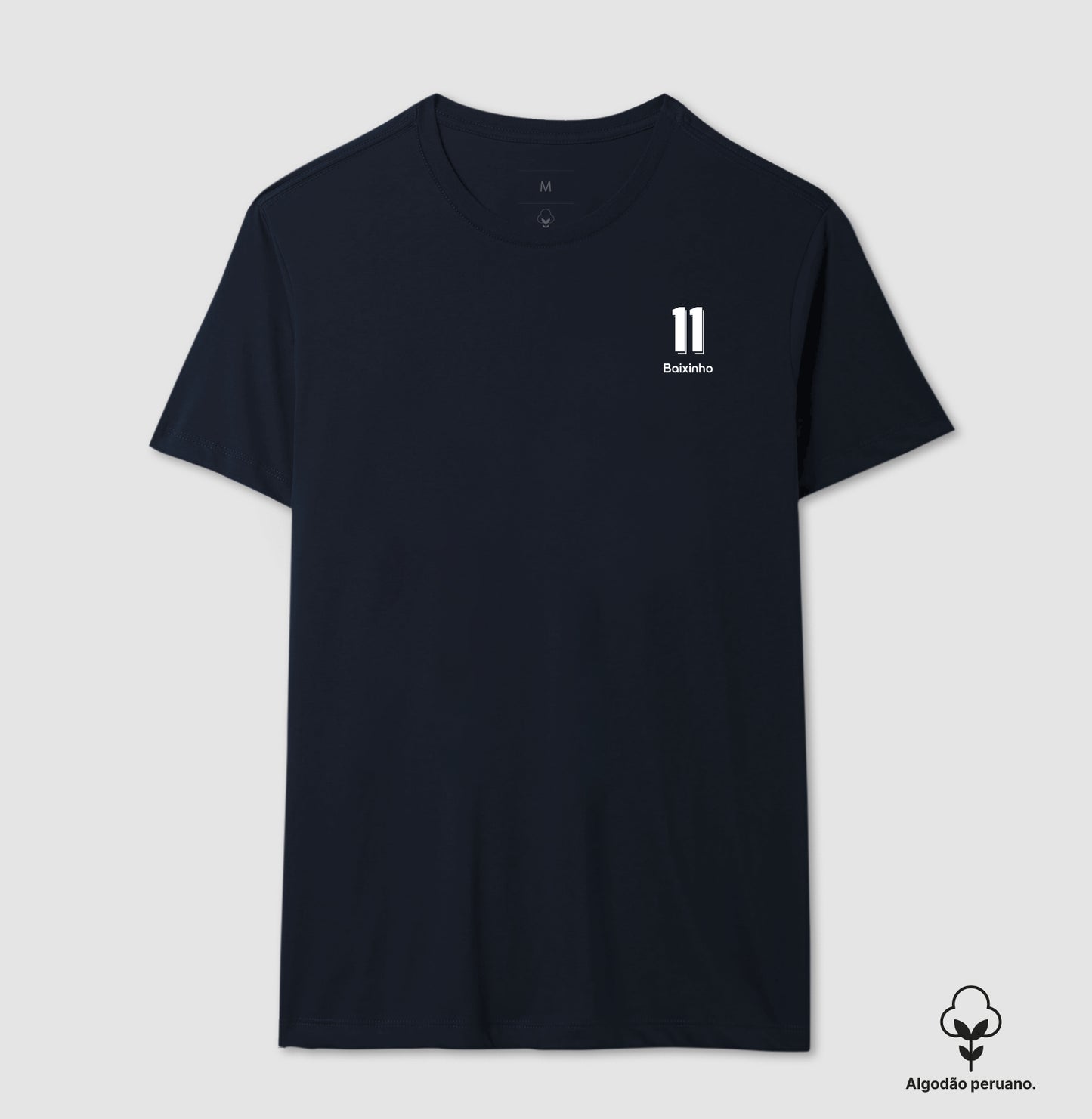 Camiseta "Baixinho 11" - Romário (Algodão Peruano)