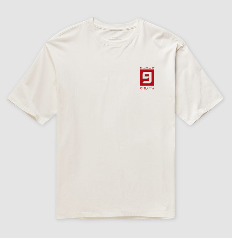 Camiseta Gol do Nilmar em 2008 (Oversized)