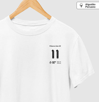 Camiseta Gol do Júnior Santos em 2024 (Algodão Peruano)