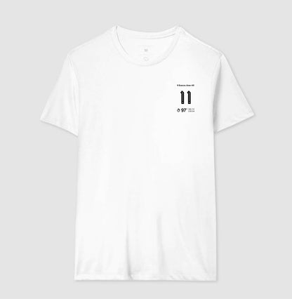 Camiseta Gol do Júnior Santos em 2024 - Masculino / Branca / P - Camiseta