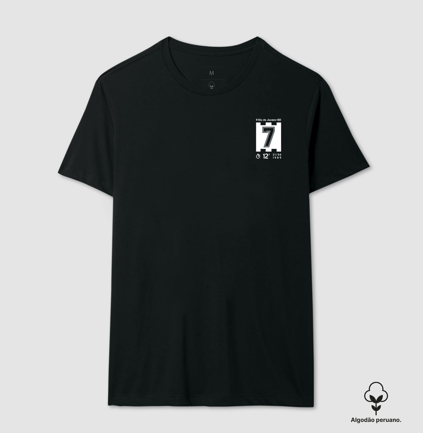 Camiseta Gol do Maurício em 1989 (Algodão Peruano)