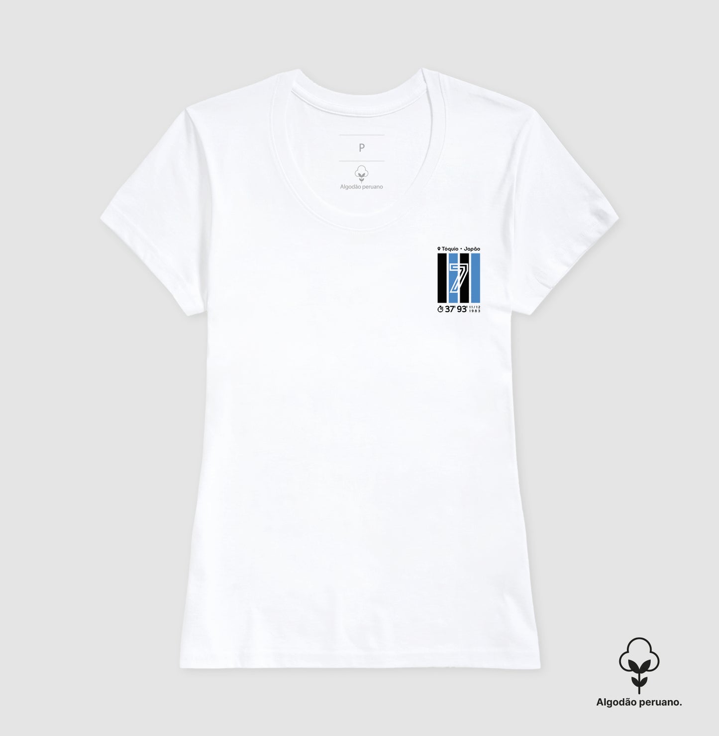 Camiseta Gol do Renato Gaúcho em 1983 (Algodão Peruano)