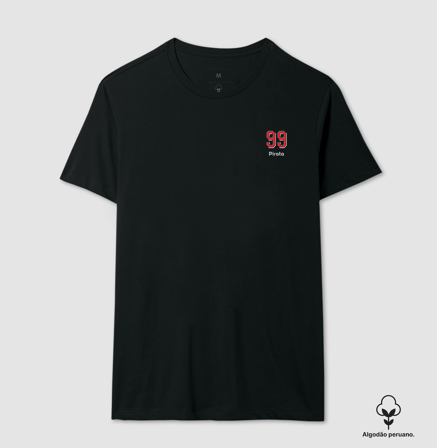 Camiseta "Pirata 99" - Vegetti (Algodão Peruano)