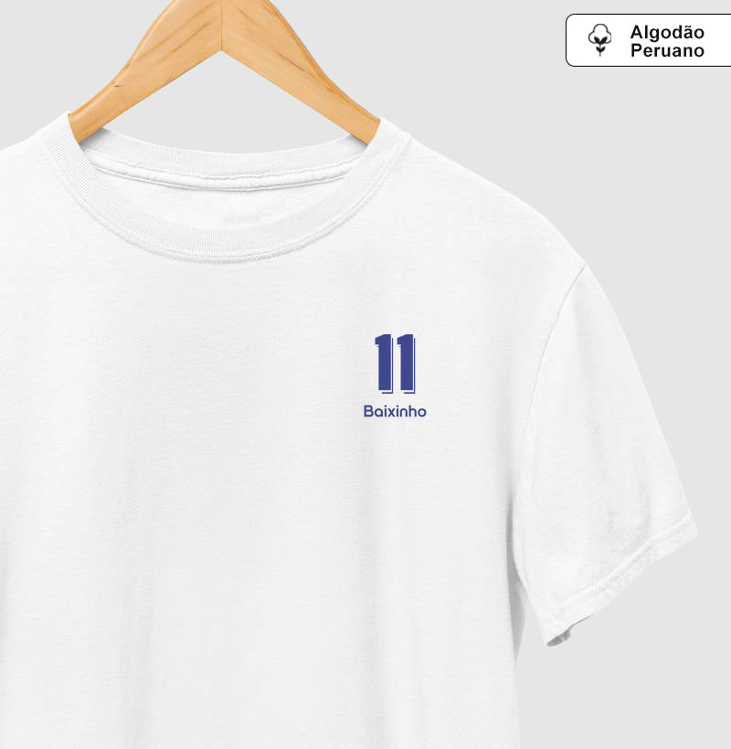 Camiseta "Baixinho 11" - Romário (Algodão Peruano)