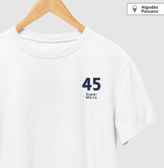 Camiseta ’Super Mário 45’’ - Balotelli (Algodão Peruano)