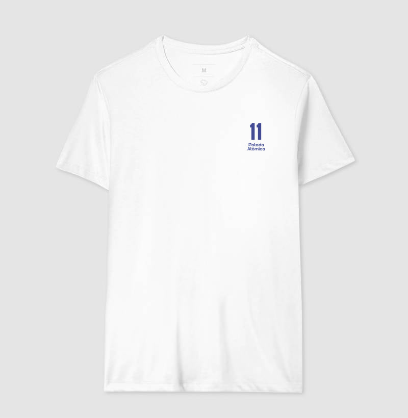 Camiseta ’Patada Atômica 11’’ - Rivellino - Masculino / Branca / P