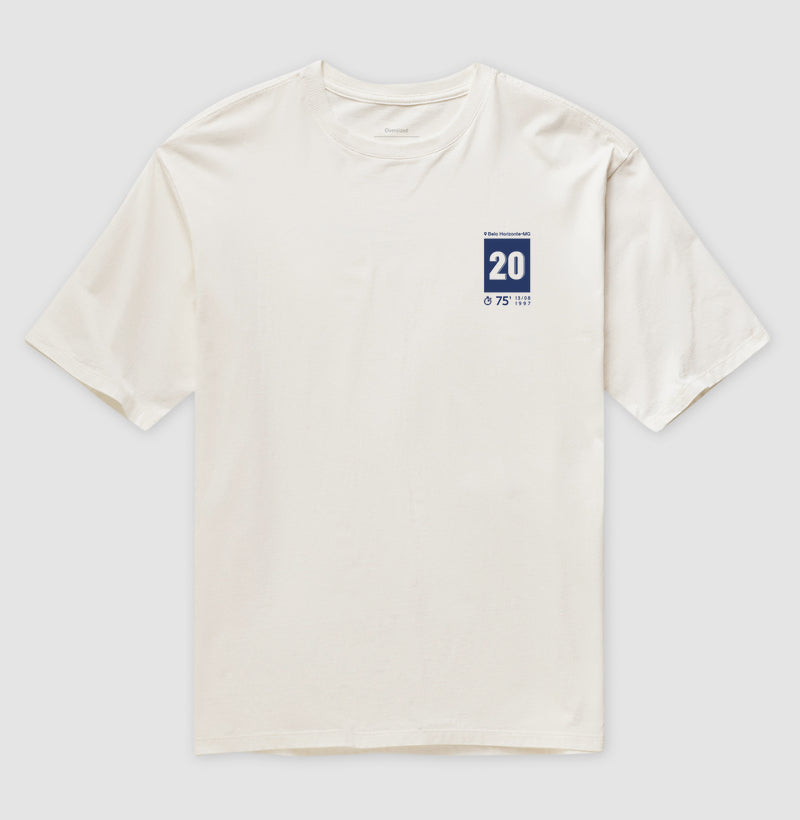 Camiseta Gol do Elivélton em 1997 (Oversized)