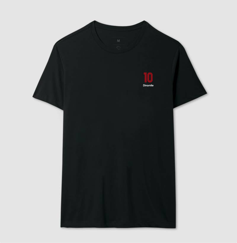 Camiseta ’Dinamite 10’’ - Roberto Dinamite - Masculino / Preta / P