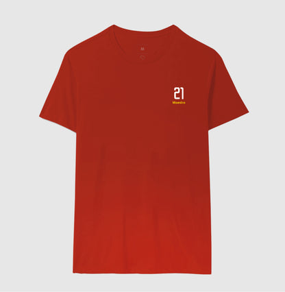 Camiseta ’Maestro 21’’ - Pirlo - Masculino / Vermelho / P