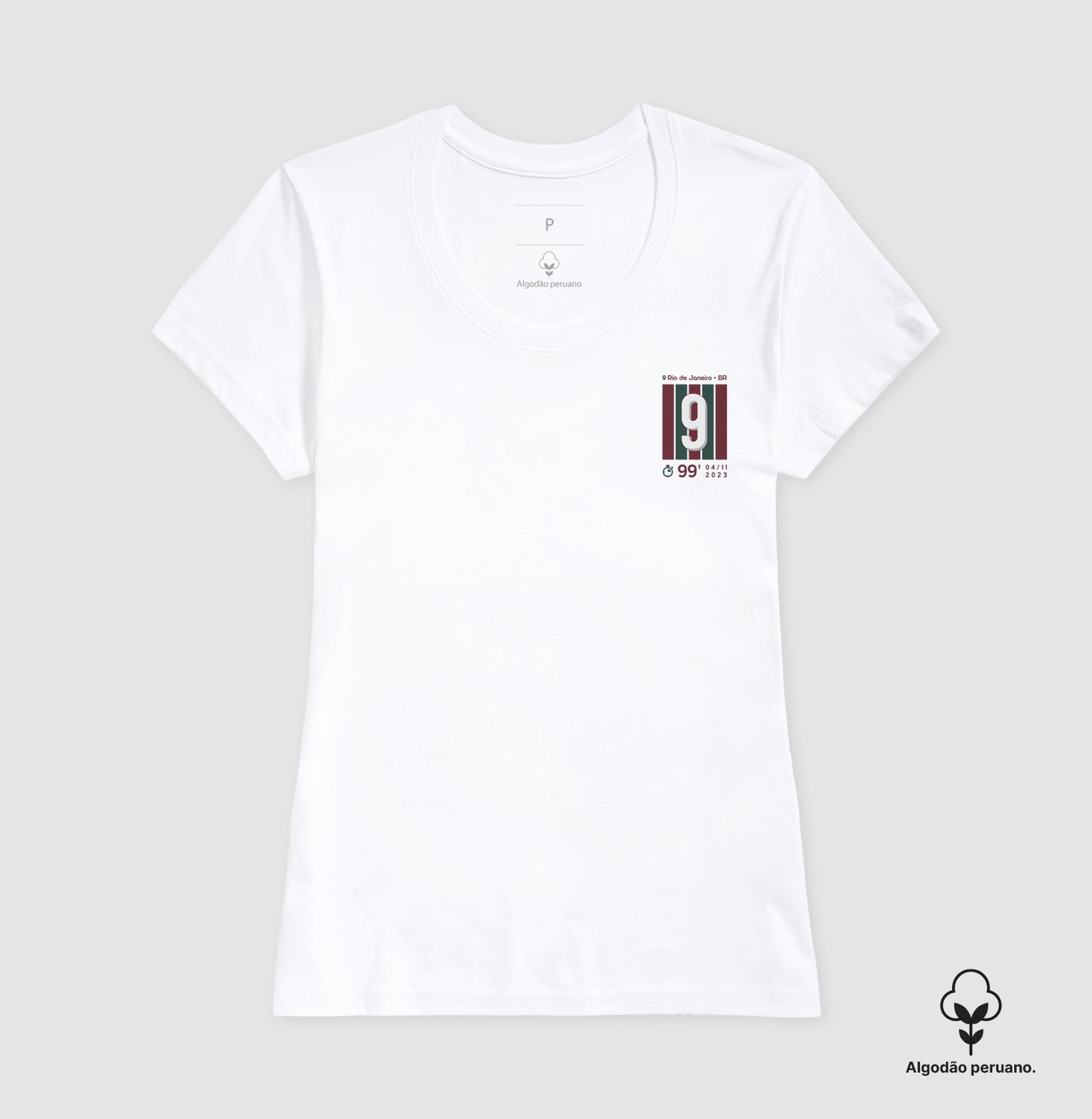 Camiseta Gol do JK em 2023 (Algodão Peruano)