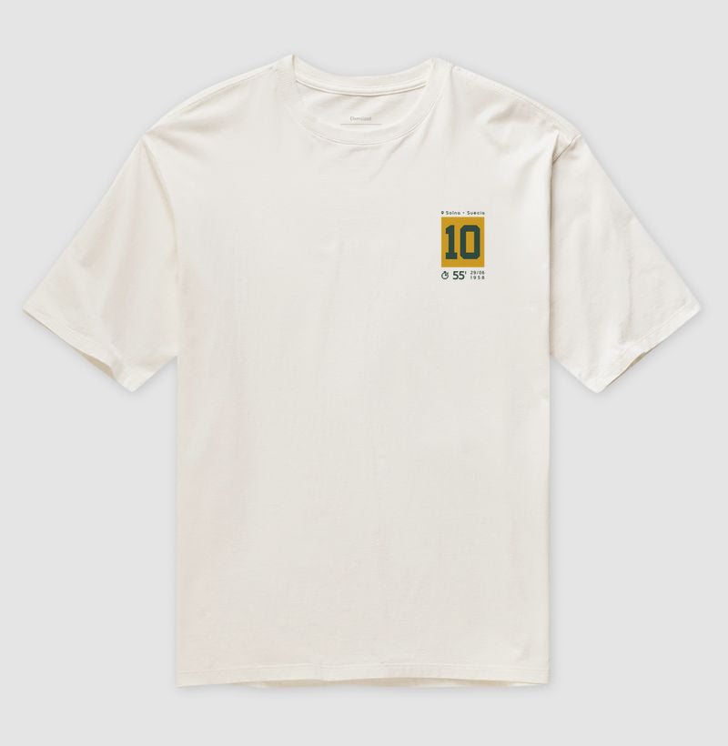 Camiseta Gol do Pelé em 1958 (Oversized)