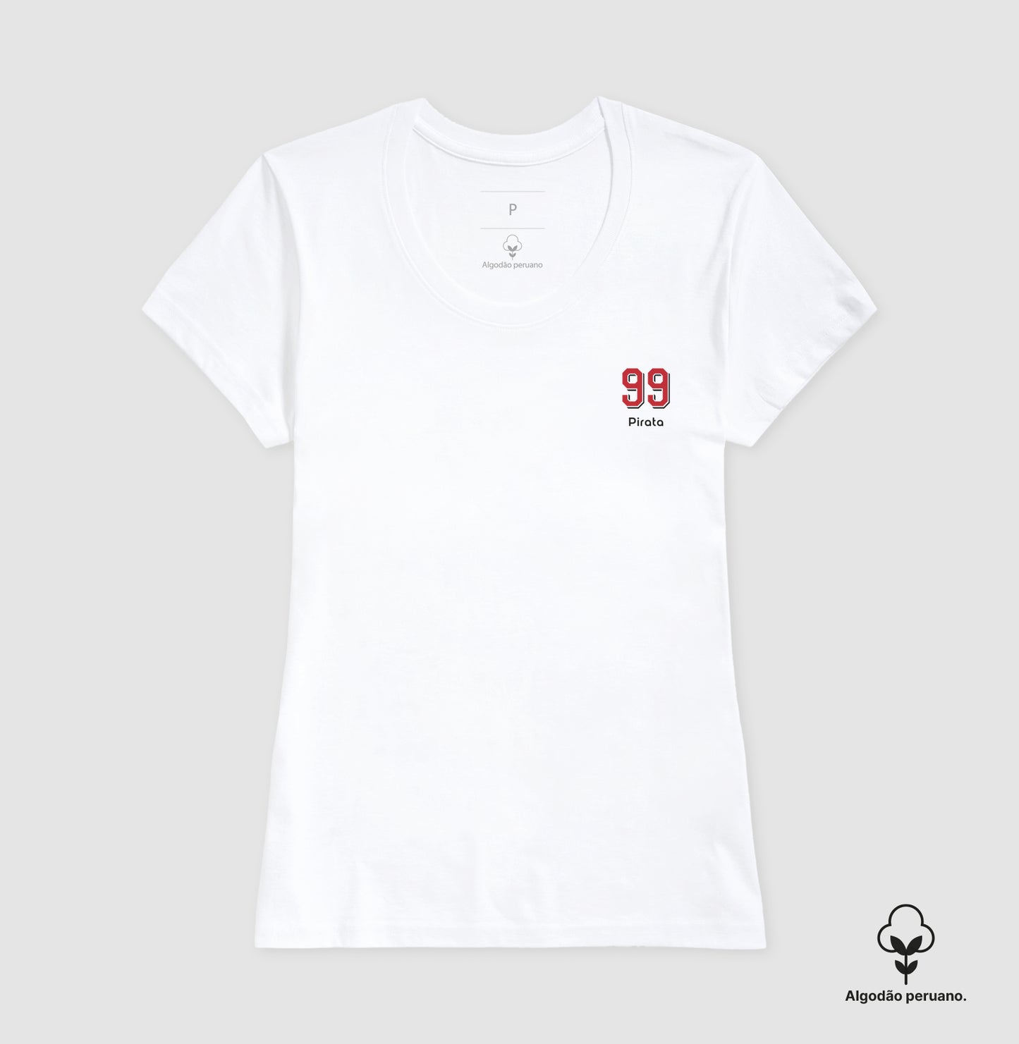 Camiseta "Pirata 99" - Vegetti (Algodão Peruano)