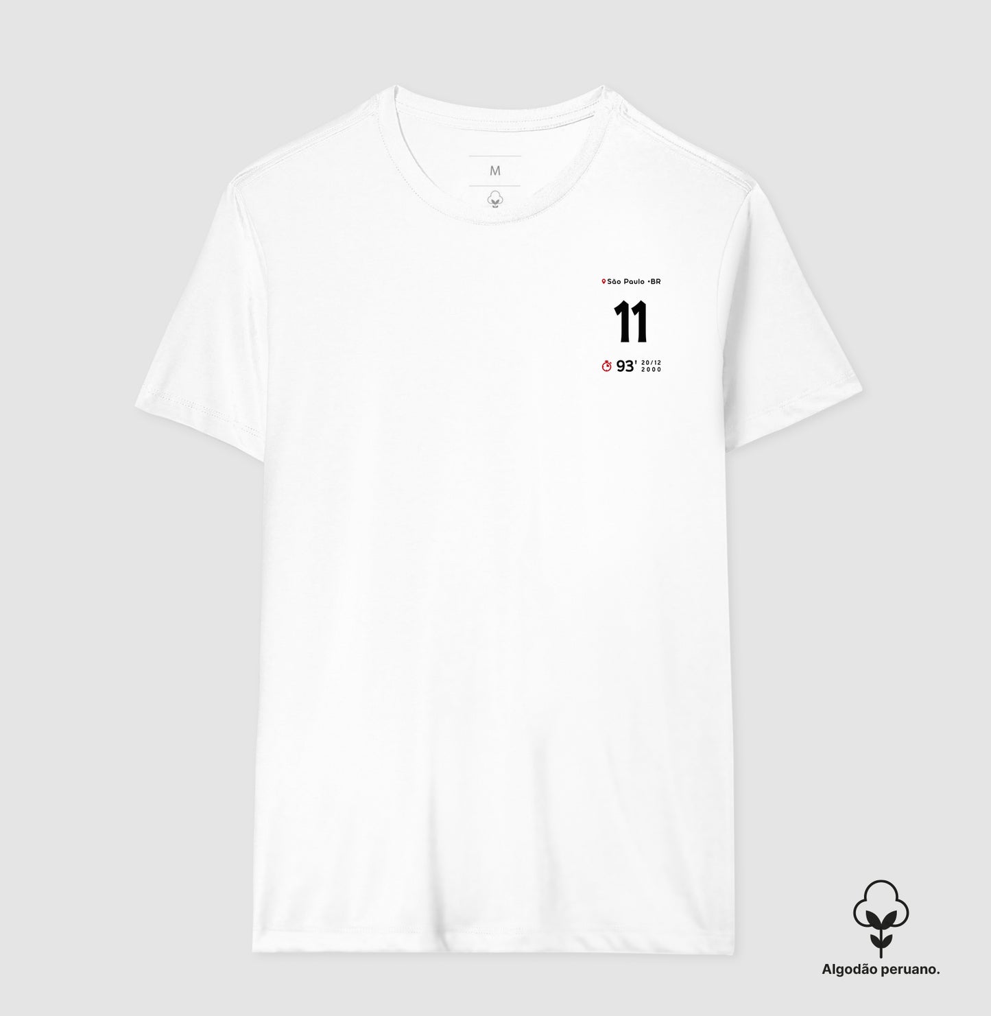 Camiseta Gol do Romário em 2000 (Algodão Peruano)