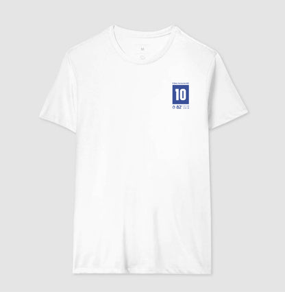 Camiseta Gol do Arrascaeta em 2018 - Masculino / Branca / P - Camiseta