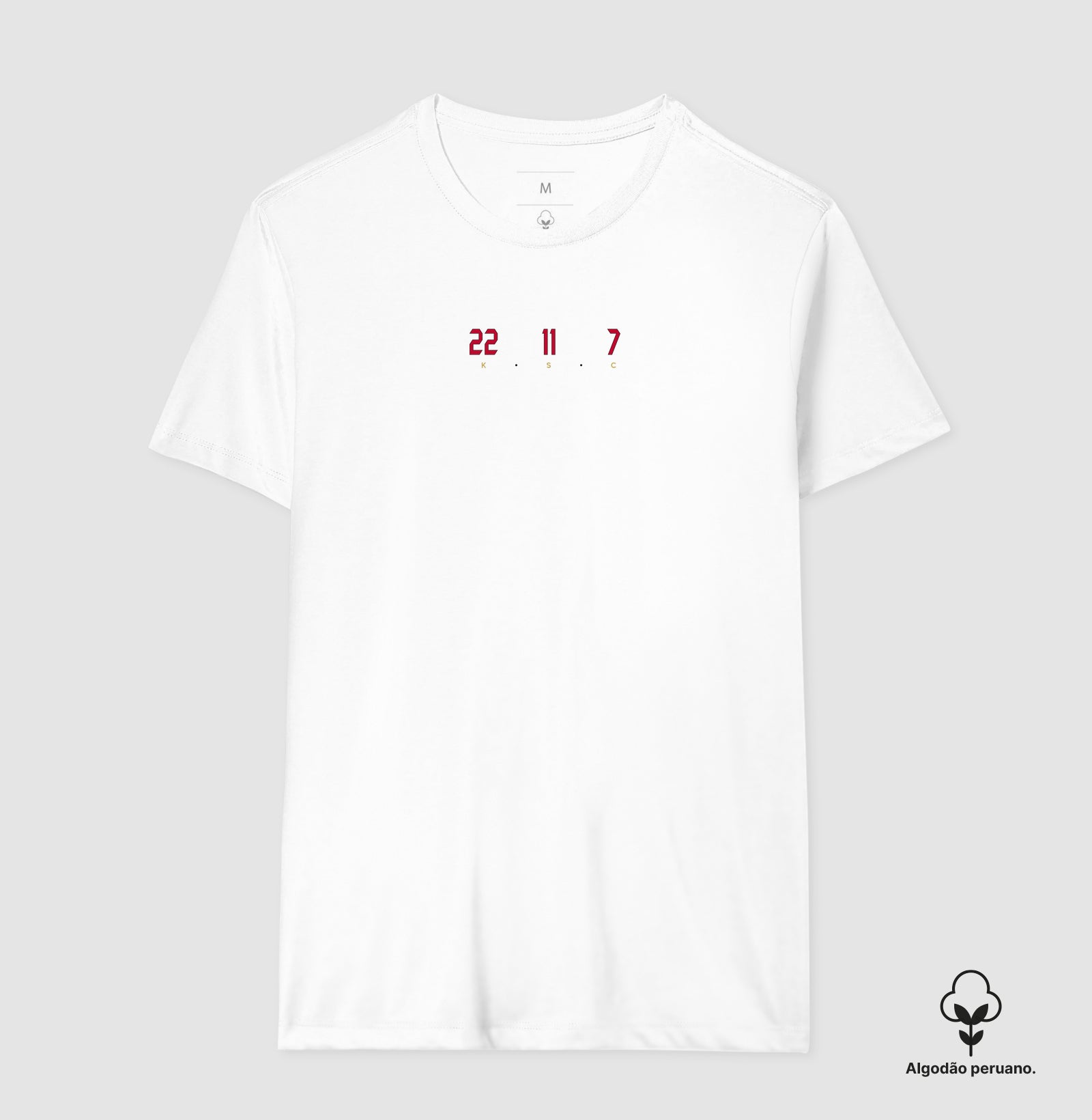 Camiseta Trio KSC - Kaká Shevchenko e Crespo (Algodão Peruano) - Masculino / Branca / P - Camiseta