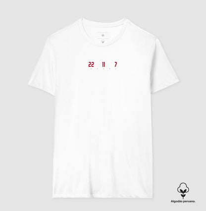 Camiseta Trio KSC - Kaká Shevchenko e Crespo (Algodão Peruano) - Masculino / Branca / P - Camiseta