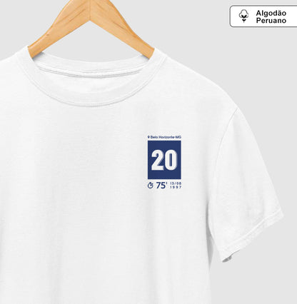Camiseta Gol do Elivélton em 1997 (Algodão Peruano)