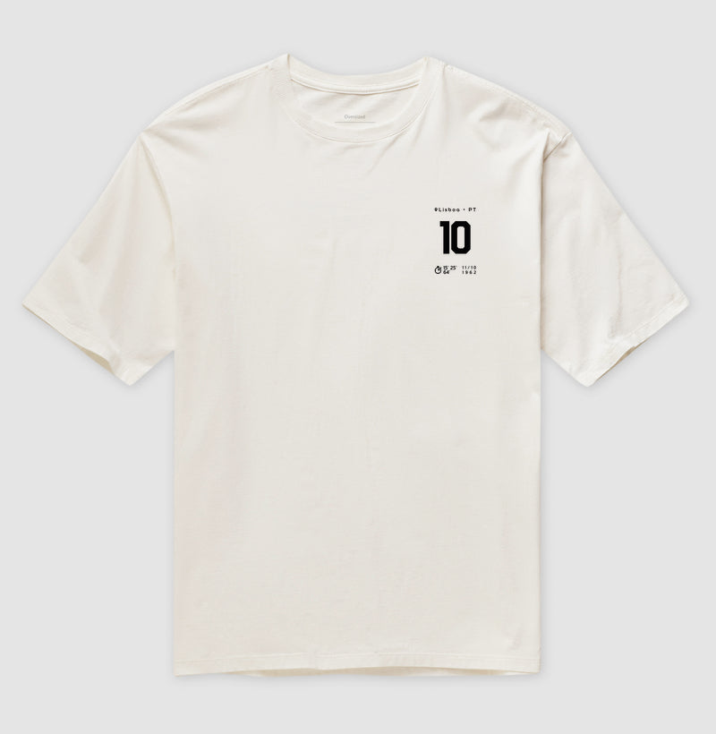 Camiseta Gols do Pelé em 1962 (Oversized)