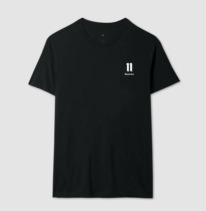 Camiseta ’Baixinho 11’’ - Romário - Masculino / Preta / P