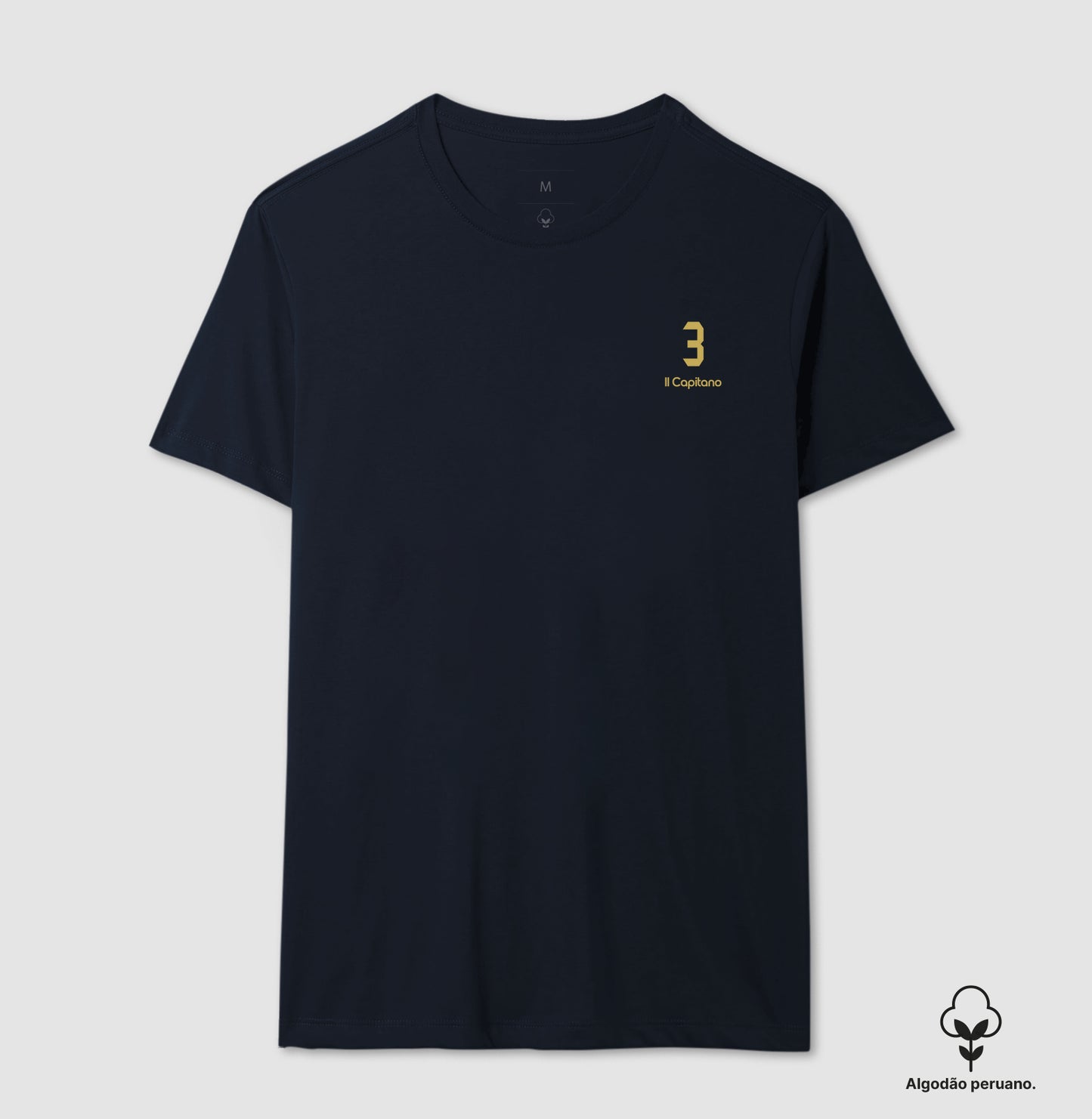 Camiseta "Il Capitano 3" - Maldini (Algodão Peruano)