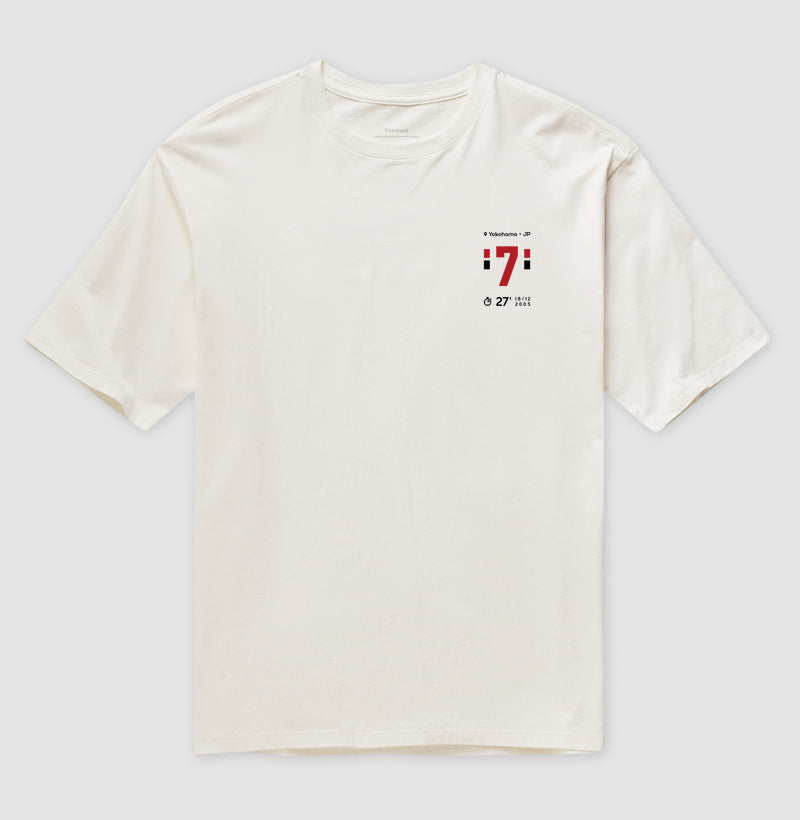 Camiseta Gol do Mineiro em 2005 (Oversized)