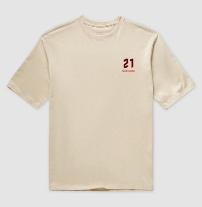 Camiseta "Queixada 21" - Pedro (Oversized)