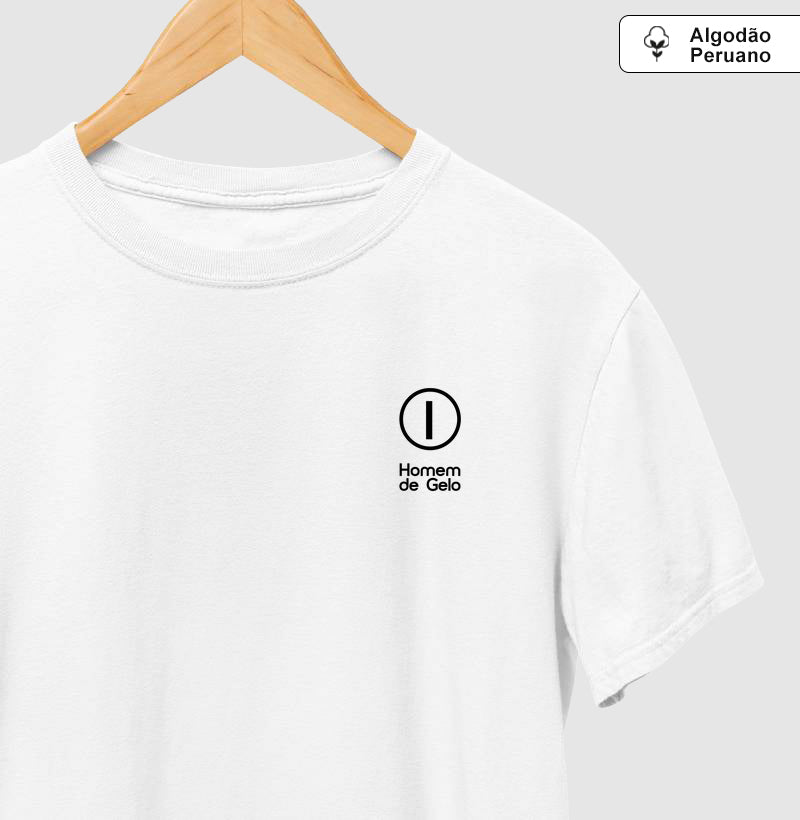 Camiseta ’Homem de Gelo 1’’ - Dida (Algodão Peruano)