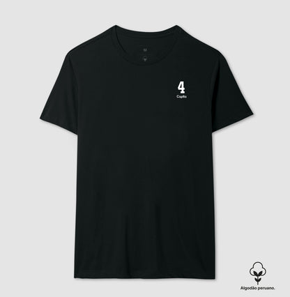 Camiseta "Capita 4" - Carlos Alberto Torres (Algodão Peruano)