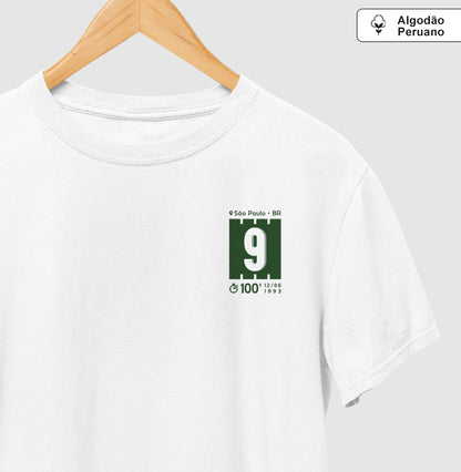 Camiseta Gol do Evair em 1993 (Algodão Peruano)