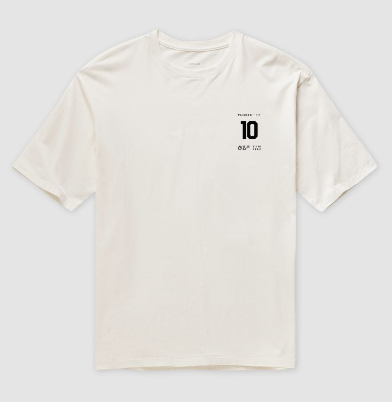 Camiseta Gols do Pelé em 1962 (Oversized)