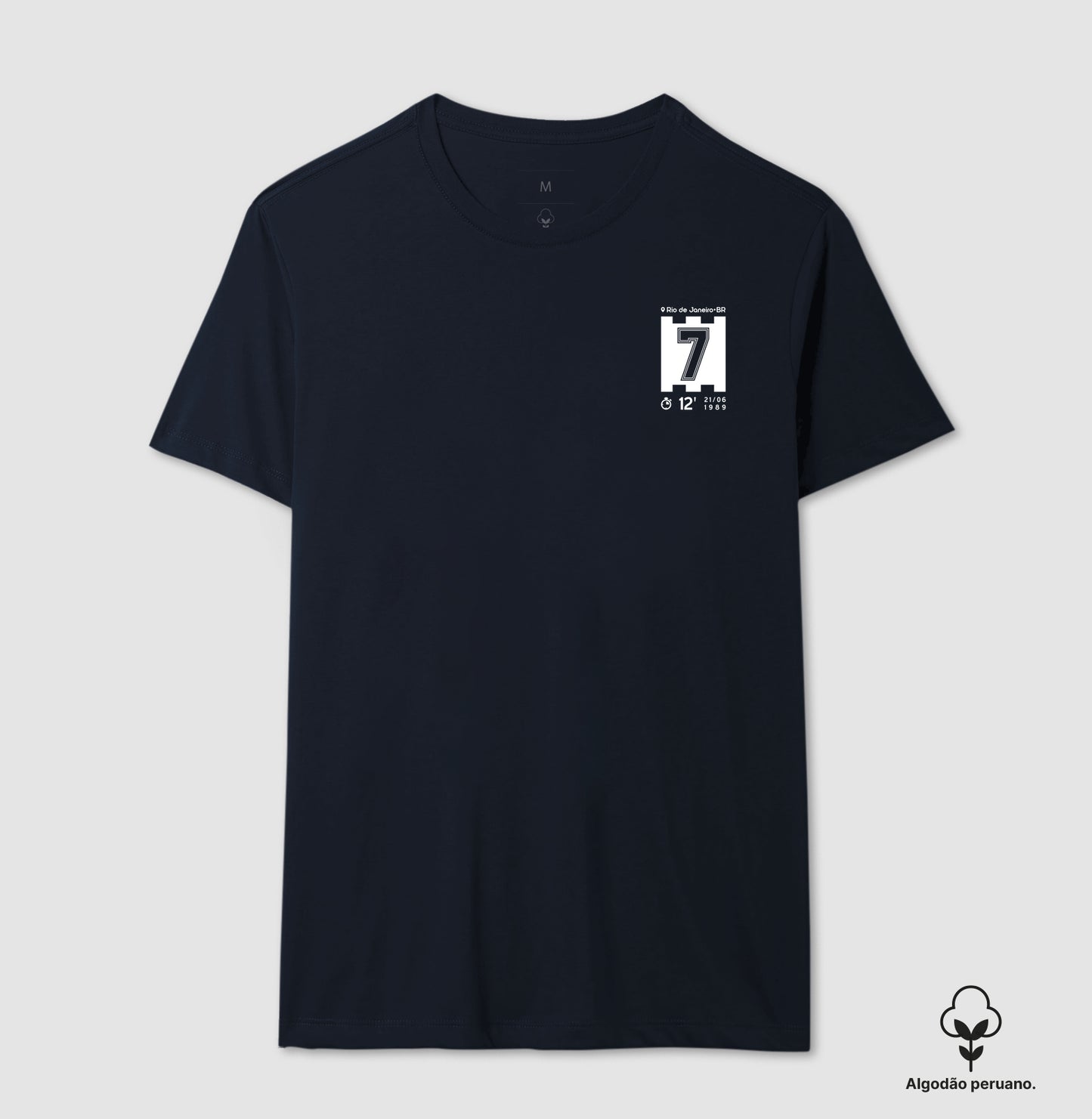 Camiseta Gol do Maurício em 1989 (Algodão Peruano)