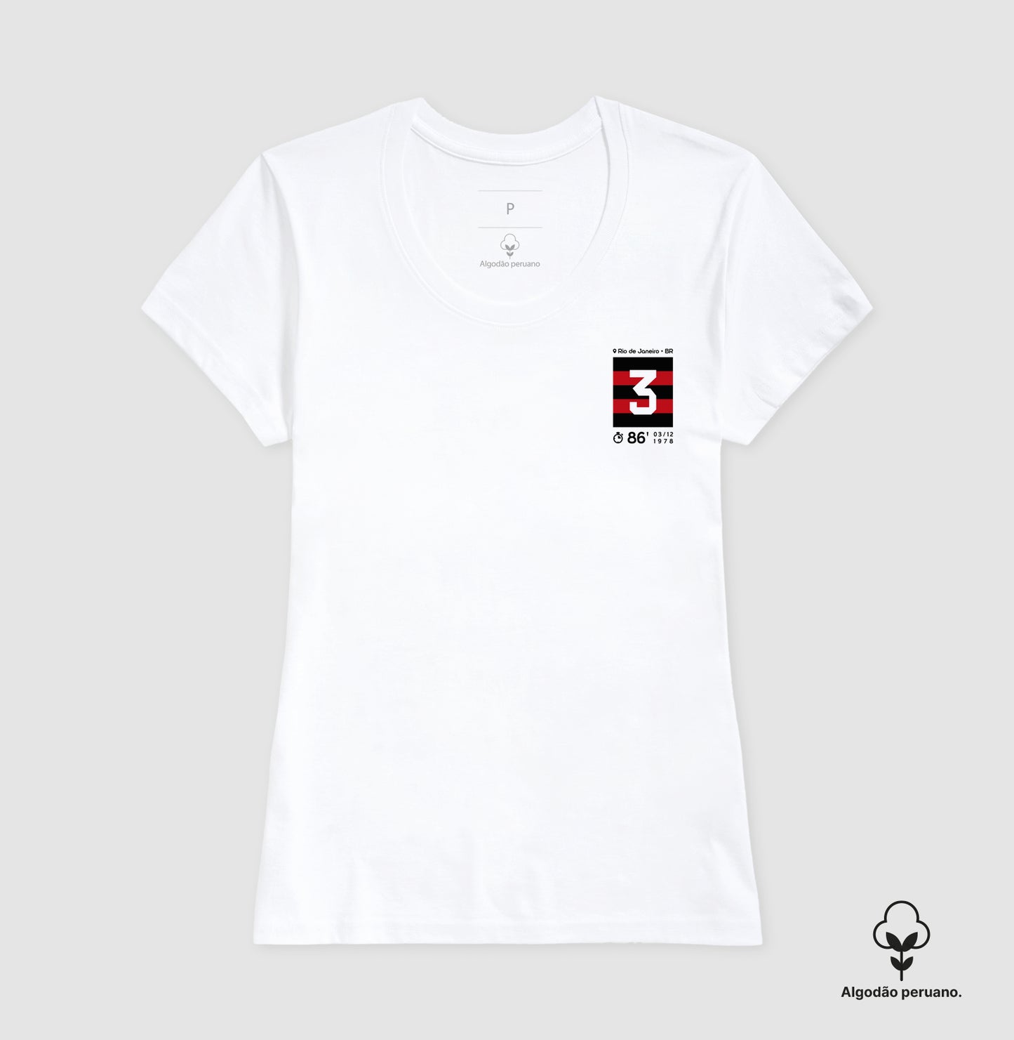 Camiseta Gol do Rondinelli em 1978 (Algodão Peruano)