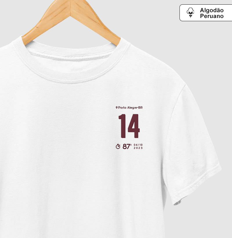 Camiseta Gol do Cano em 2023 (Algodão Peruano)