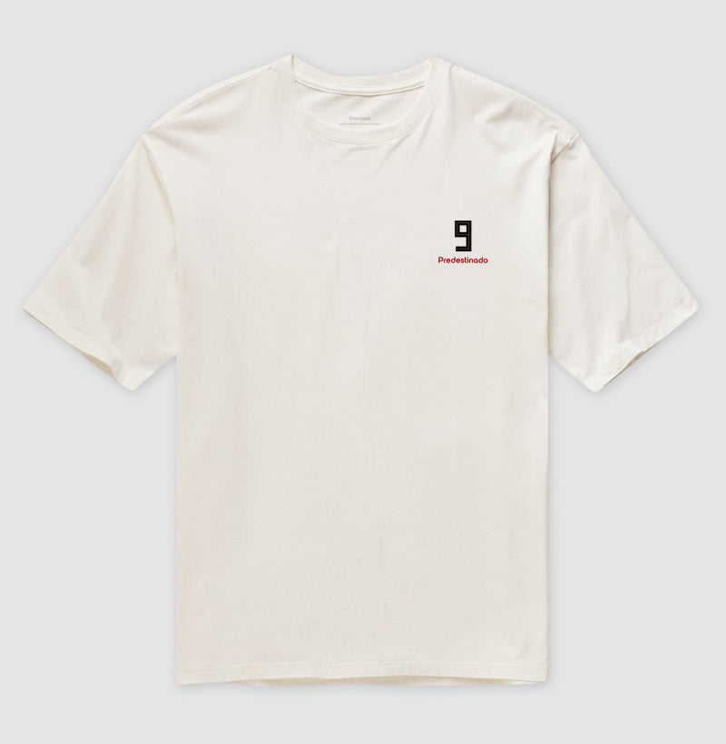 Camiseta "Predestinado 9" - Gabigol (Oversized)