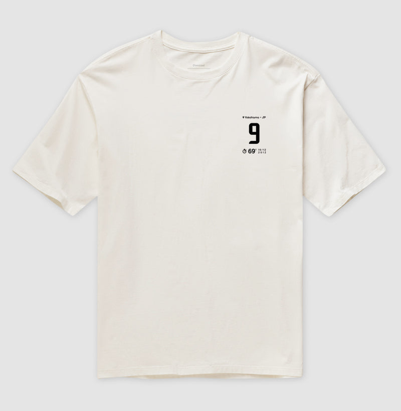 Camiseta Gol do Guerrero em 2012 (Oversized)