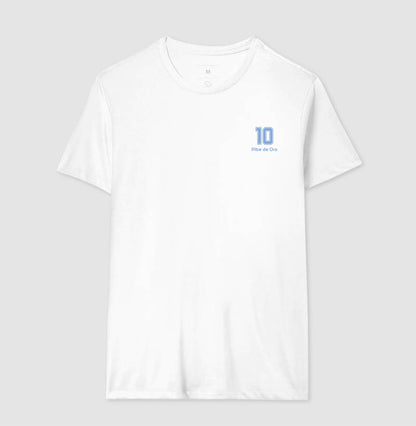 Camiseta ’Pibe de Oro 10’’ - Maradona - Masculino / Branca / P