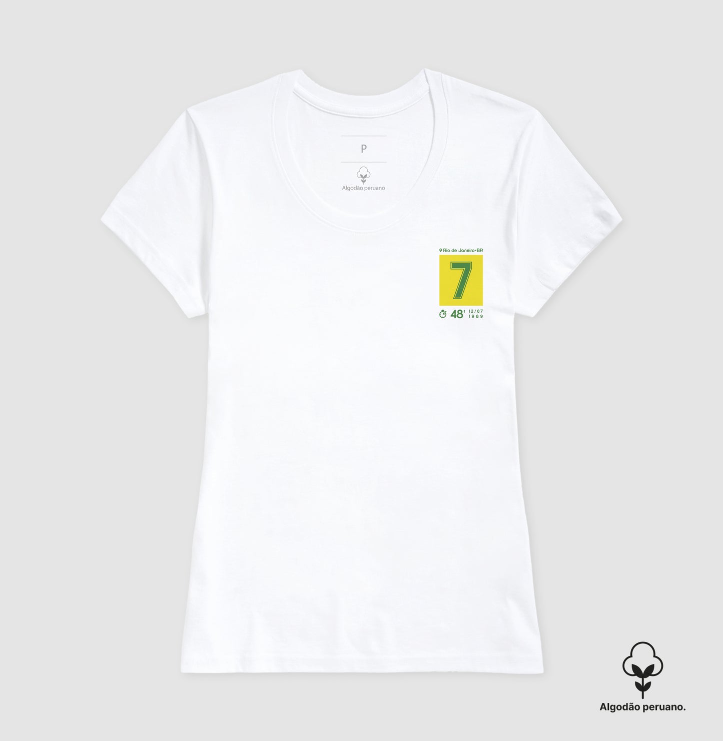 Camiseta Gol do Bebeto em 1989 (Algodão Peruano)