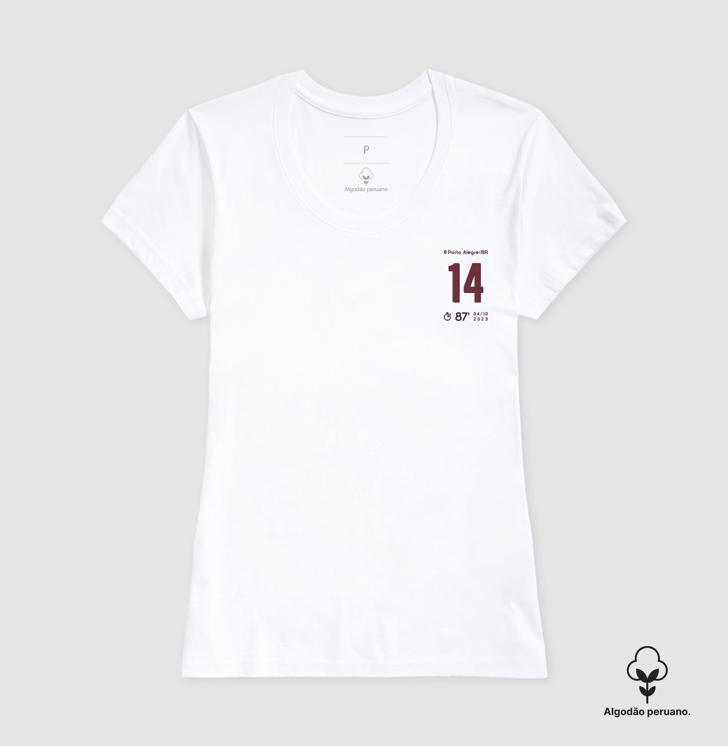 Camiseta Gol do Cano em 2023 (Algodão Peruano)