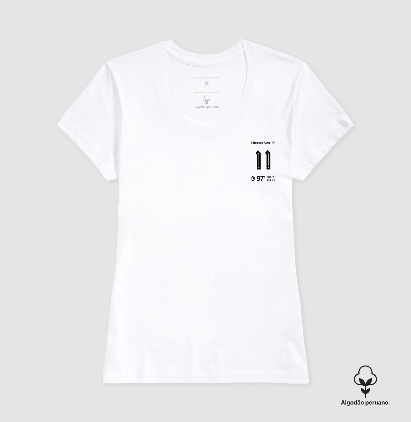 Camiseta Gol do Júnior Santos em 2024 (Algodão Peruano)