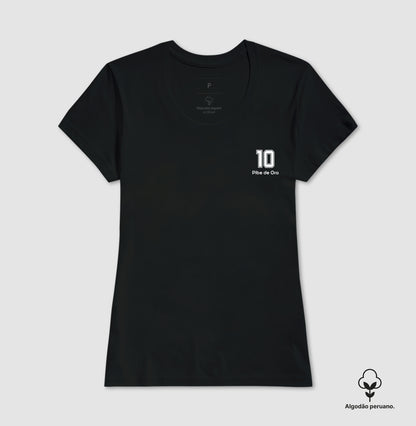 Camiseta "Pibe de Oro 10" - Maradona (Algodão Peruano)