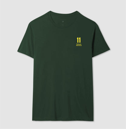 Camiseta ’Patada Atômica 11’’ - Rivellino - Masculino / Verde / P