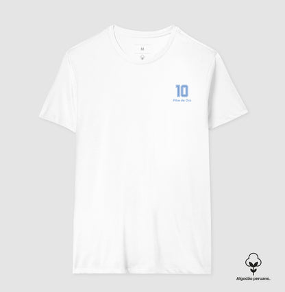 Camiseta "Pibe de Oro 10" - Maradona (Algodão Peruano)