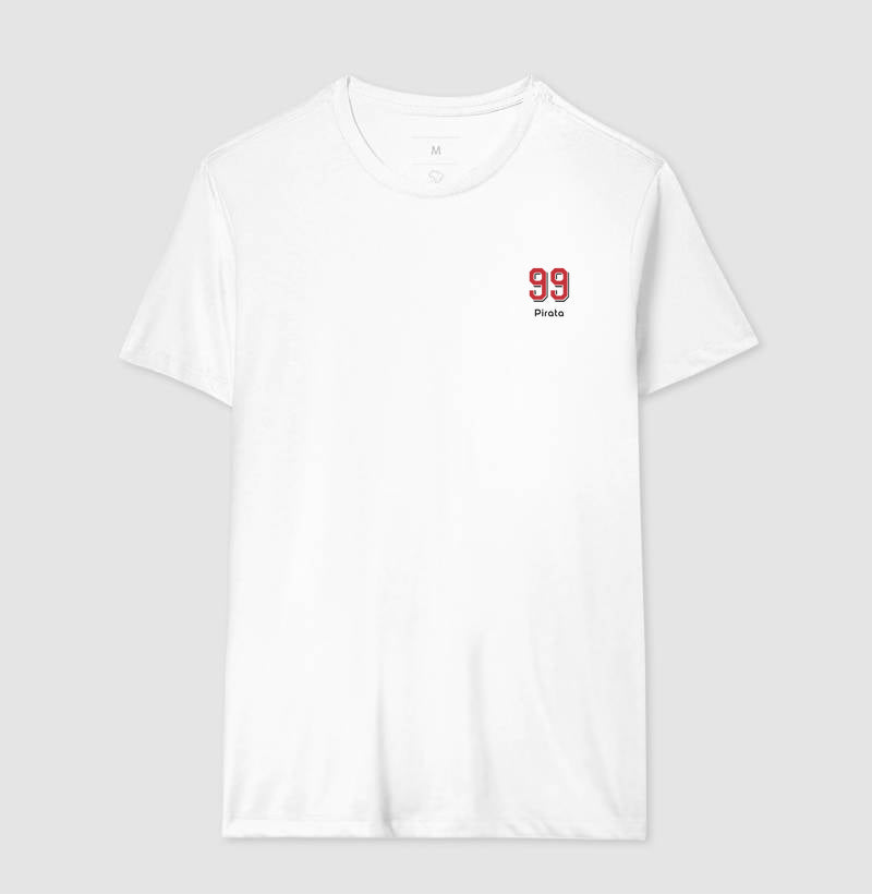 Camiseta ’Pirata 99’’ - Vegetti - Masculino / Branca / P