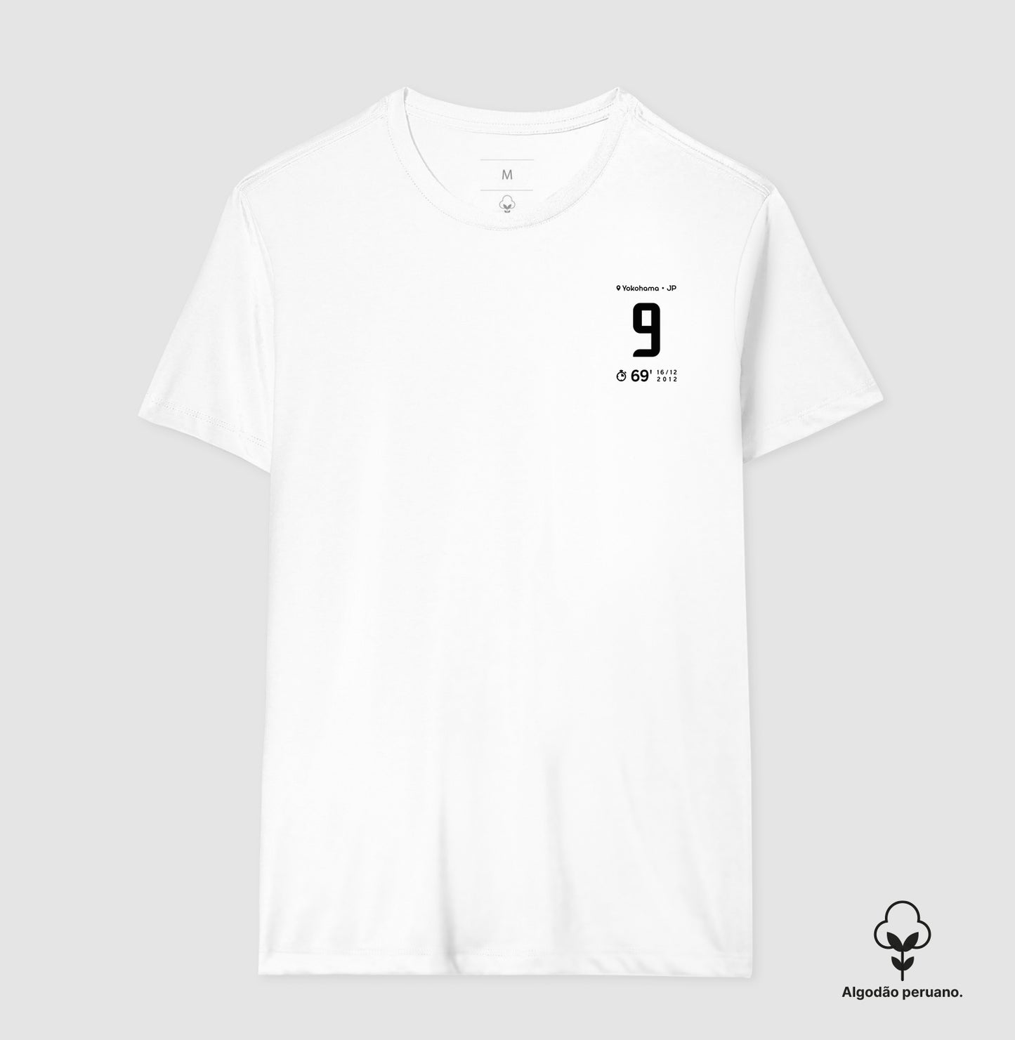 Camiseta Gol do Guerrero em 2012 (Algodão Peruano)