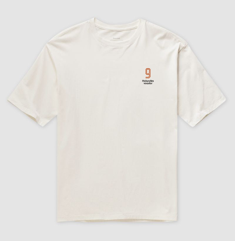 Camiseta ’Holandês Voador 9’’ - Van Persie (Oversized)