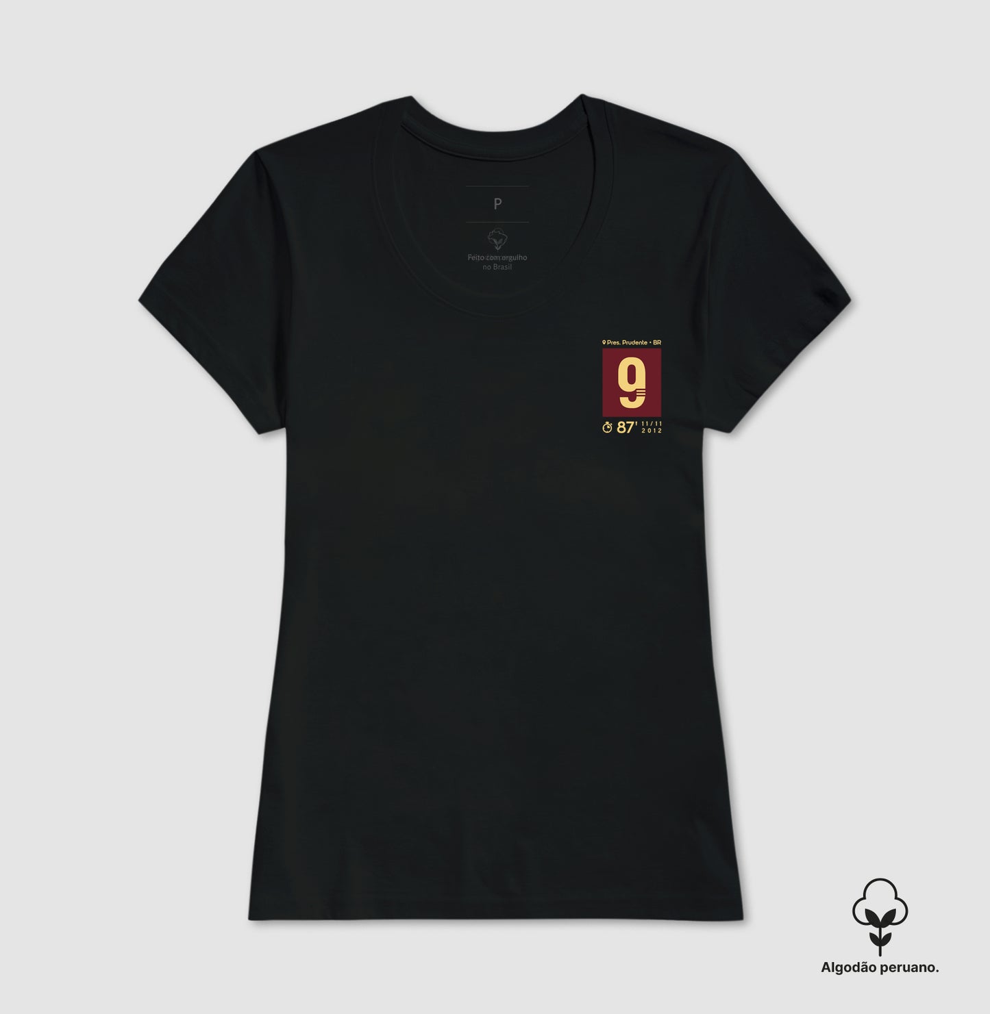 Camiseta Gol do Fred em 2012 (Algodão Peruano)