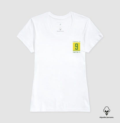 Camiseta Gol do Ronaldo em 2002 (Algodão Peruano)